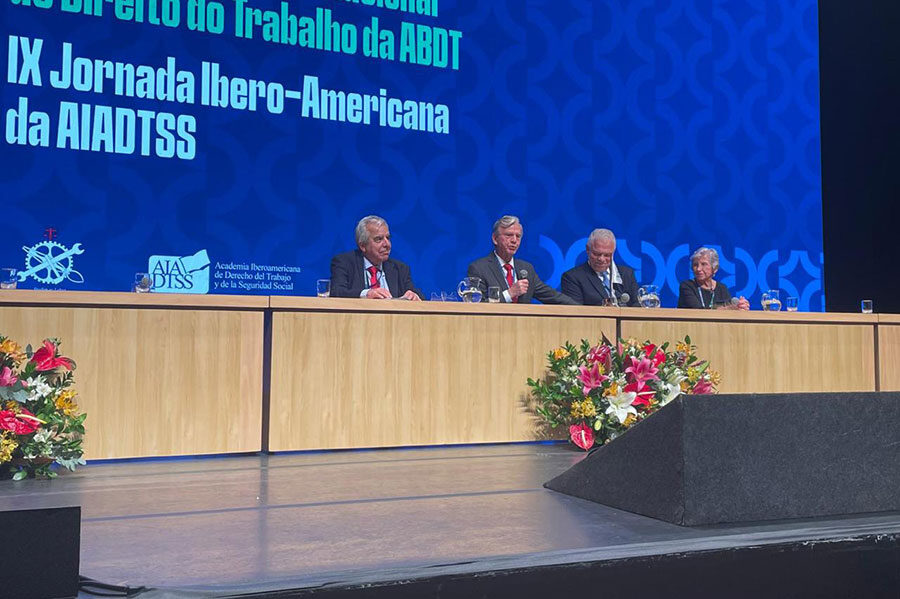 Congreso Internacional de Derecho del Trabajo de la Academia Brasileña de Derecho del Trabajo y de la Seguridad Social y IX Jornada Ibero-Americana de la AIDTSS 1, 2 y 3 de octubre de 2025. San Pablo.